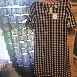 NWT j crew bow sleeve dress